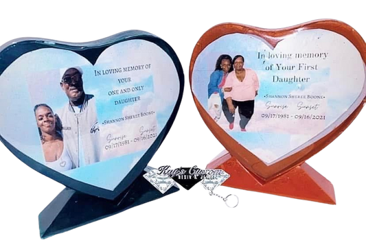 Memorial Heart Plaques