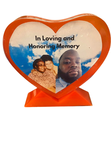Memorial Heart Plaques