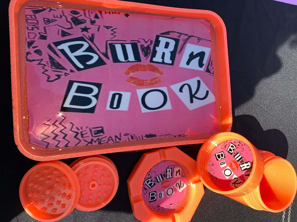 Epoxy Rolling Tray Set - 4pc Designs Burn Book