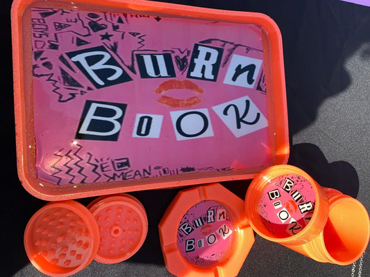 Epoxy Rolling Tray Set - 4pc Designs Burn Book